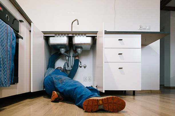 Professional Pipe Repair technician working in Mayville, ND